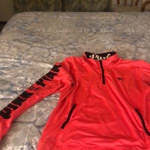 Victoria secret spandex track jacket